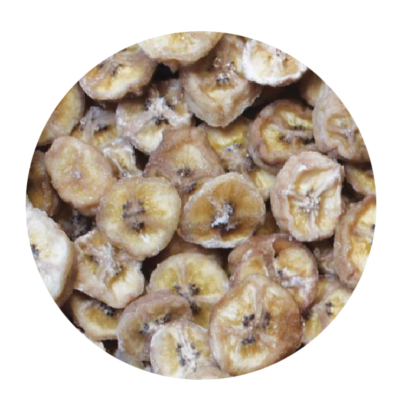 Certified Organic Dried Bananas